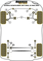 Alfa Romeo (PFR1-111BLK) Rear Panhard Rod Bush