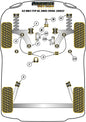 Audi (PFF85-412BLK) Front Anti Roll Bar Link Bush Kit