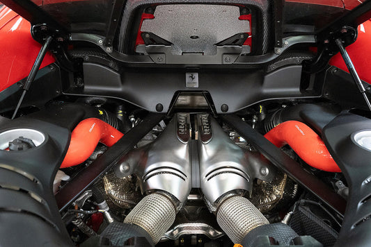Fabspeed Ferrari 296 GTS / GTB Silicone Boost Hoses (FS.FER.296.BH)