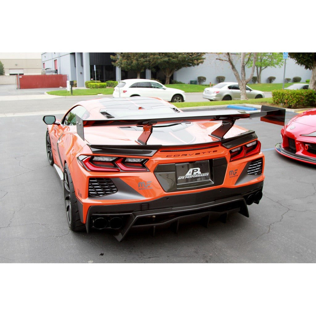 APR Chevrolet Corvette C8/ C8 Z06 GTC-500  Adjustable Wing 2020-Onwards