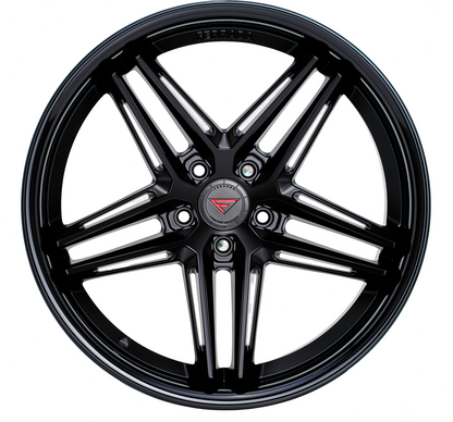 Ferrada Wheels CM1  Matte Black With Gloss Black Lip