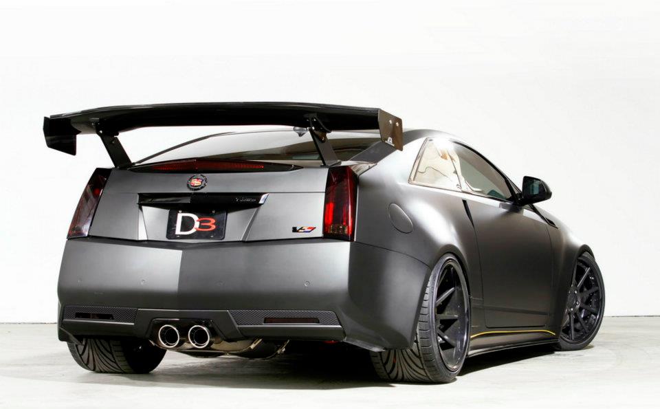 APR Cadillac CTS-V Coupe GTC-500 Adjustable Wing 2011-2015