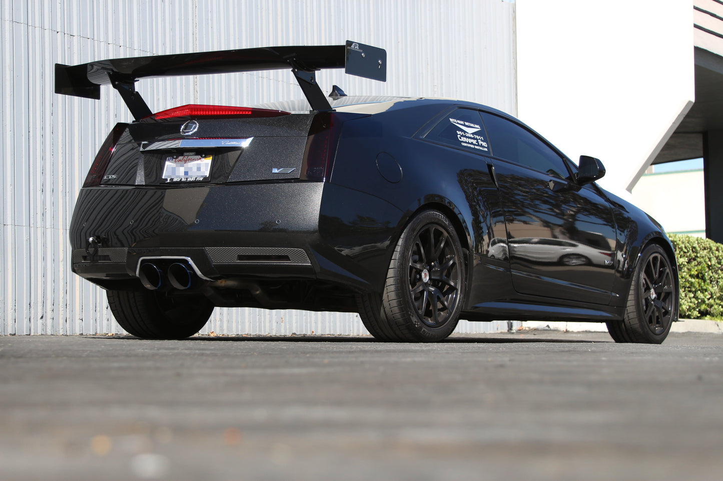 APR Cadillac CTS-V Coupe GTC-500 Adjustable Wing 2011-2015