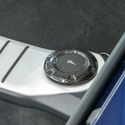 Fabspeed Porsche Cayman Carbon Fiber Oil & Water Caps (FS.POR.718.OWC)