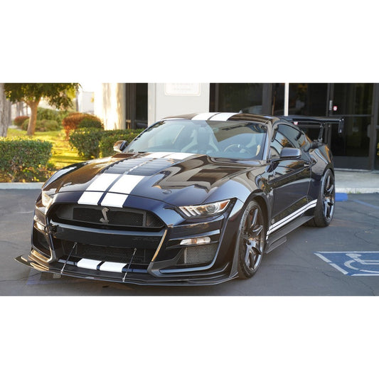 APR Ford Mustang S550 Shelby GT500 Front Wind Splitter W/ Rods 2020-2023