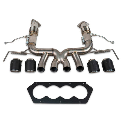 Fabspeed Chevrolet Corvette C8 Z06 Titanium Supersport X-Pipe Cat-Back Exhaust System 2023 Onwards (FS.CHEVY.C8Z06.SSX.TI)