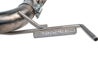 Fabspeed Chevrolet Corvette C8 Z06 Titanium Supersport X-Pipe Cat-Back Exhaust System 2023 Onwards (FS.CHEVY.C8Z06.SSX.TI)