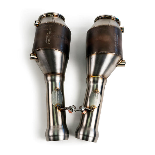 Fabspeed McLaren Artura HJS German Imported Sport Catalytic Converters 2023 Onwards (FS.MCL.ATRA.SC)