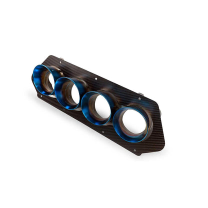 Fabspeed Chevrolet Corvette C8 Z06 Titanium Quad Tips 2023 Onwards (FS.CHEVY.C8Z06.QTTI)