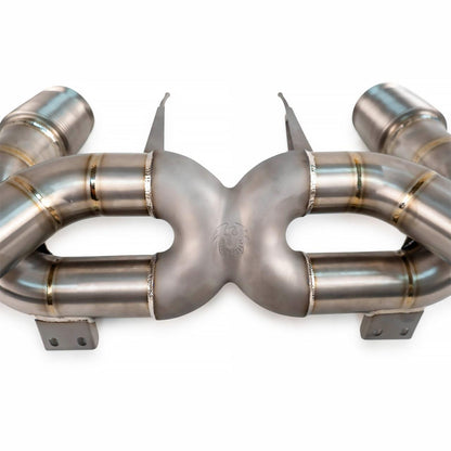 Fabspeed McLaren 720S Supreme Titanium X-Pipe Exhaust System 2017 Onwards (FS.MCL.720S.GLDTI.XX)