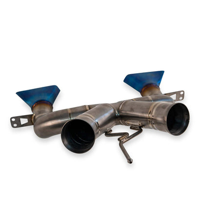 Fabspeed McLaren MP4-12C Supreme Titanium X-Pipe Exhaust System 2011-2014 (FS.MCL.12C.GLDTI.OG)
