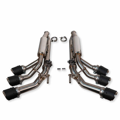 Fabspeed Mercedes-Benz G550 Valved Exhaust with Triple Tips 2019 Onwards (FS.MER.19G550.VLVTX)