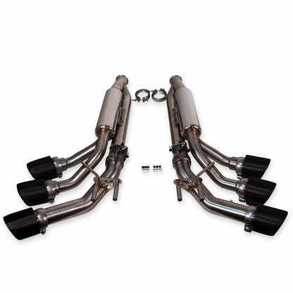 Fabspeed Mercedes-Benz G550 Valved Exhaust with Triple Tips 2019 Onwards (FS.MER.19G550.VLVTX)