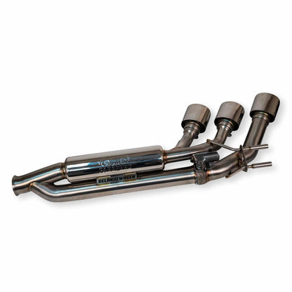 Fabspeed Mercedes-Benz G550 Valved Exhaust with Triple Tips 2019 Onwards (FS.MER.19G550.VLVTX)