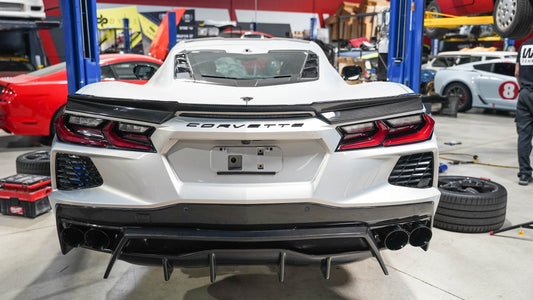 APR Chevrolet Corvette C8 Rear Spoiler Delete 2020-Onwards