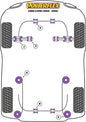 Ford (PFR19-409BLK) Leaf Spring Mount Rear