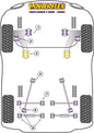 Land Rover (PFR32-206) Rear Trailing Link Arm To Hub