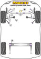 Volkswagen (PFF3-201) Front Lower Shock Mount