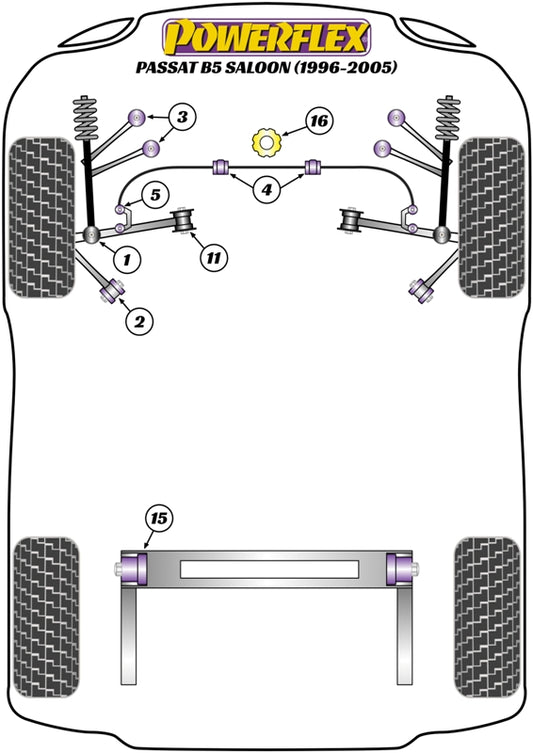 Volkswagen (PFF3-220) Engine Snub Nose Mount