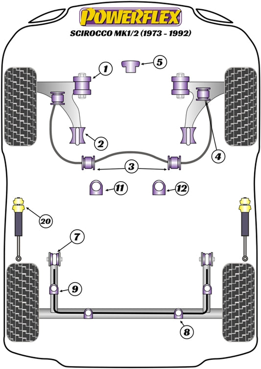Volkswagen (PFF85-230) Steering Rack Mount