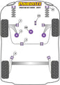 Volkswagen (PFR85-610) Rear Beam Mounting Bush