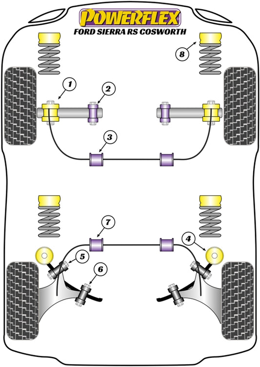 Ford (PFR19-209-14) Rear Anti-Roll Bar Mounting Bush 14mm