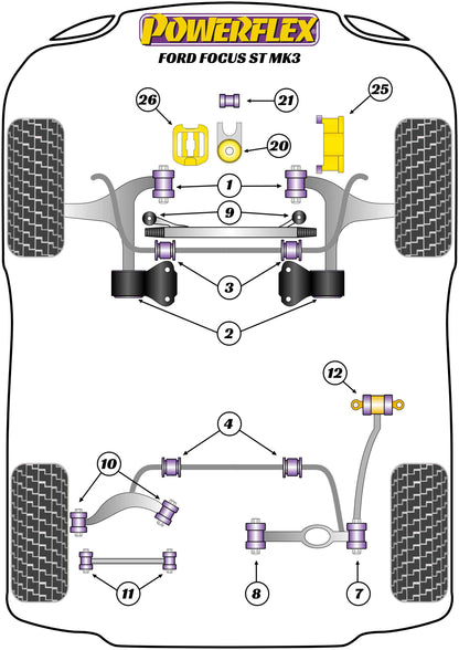 Ford (PF19-860) Jack Pad Adaptor