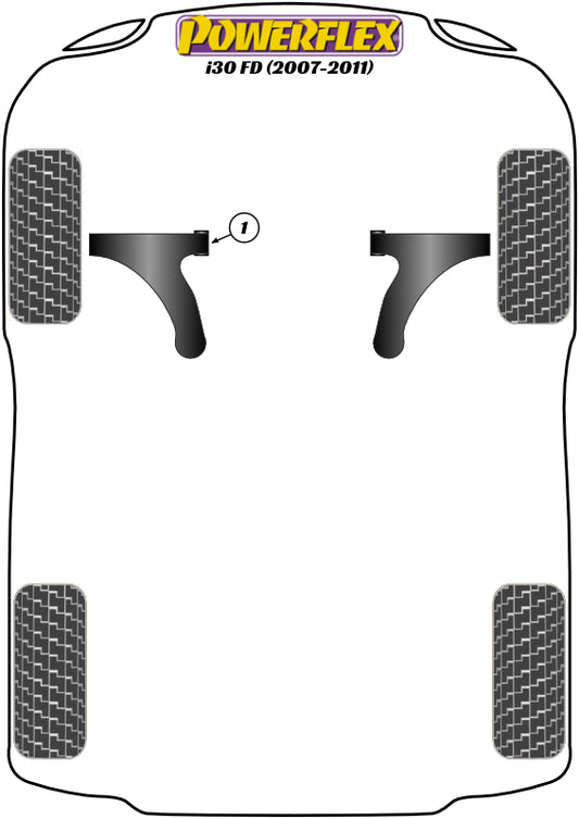 Hyundai (PFA100-14) PowerAlign Camber Bolt Kit (14mm)