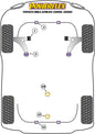 Toyota (PFF34-603) Front Engine Mount Insert