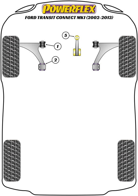 Ford (PFF19-806) Front Lower Engine Mount Kit