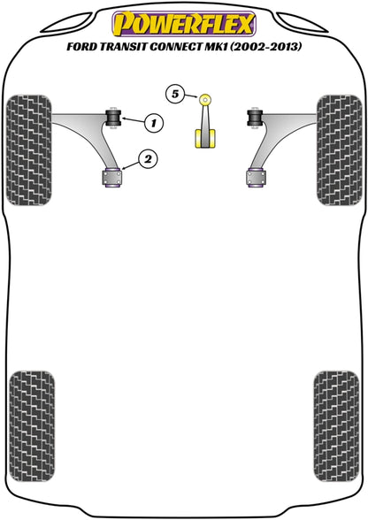 Ford (PFF19-806) Front Lower Engine Mount Kit