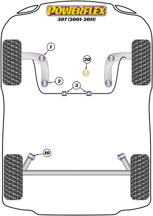 Peugeot (EXH017) Exhaust Mount
