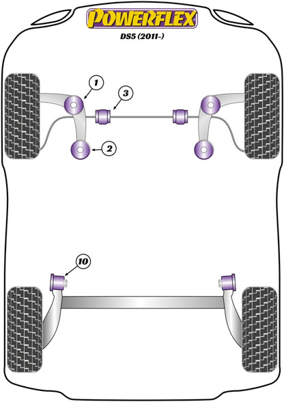Citroen (PFR12-610) Rear Beam Bush