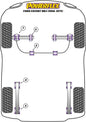 Ford (PFR19-408) Leaf Spring Mount Front