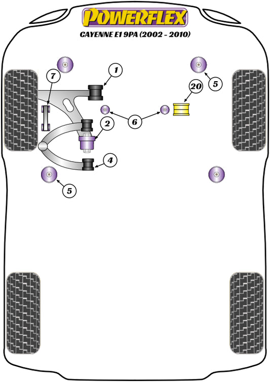 Porsche (PFF57-1621) Torque Rod Bush