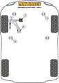 Porsche (PFF85-1605) Front Subframe Mounting Bush