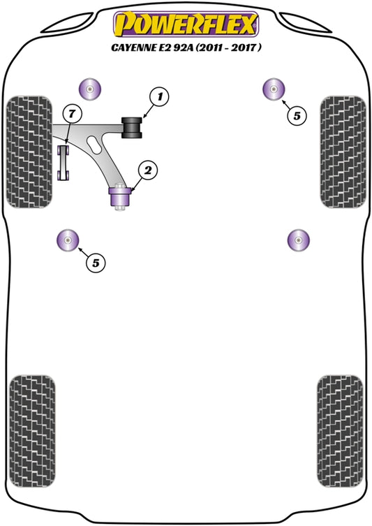 Porsche (PF57-564) Jack Pad Adaptor