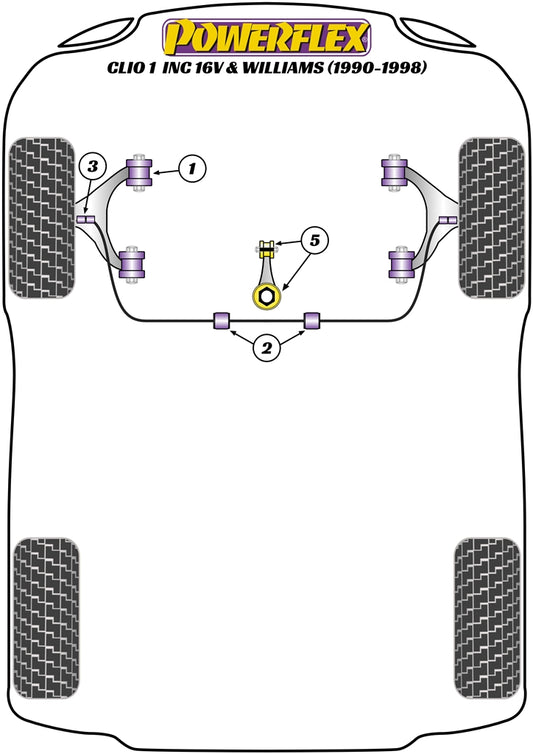 Toyota (PFF12-721BLK) Lower Engine Mount Bush Insert