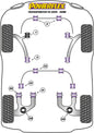 Volkswagen (PFC21-22) Anti-Roll Bar Lateral Support Clamps 21-22mm