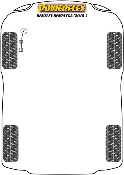 Bentley  (PF3-1665) Jack Pad Adaptor
