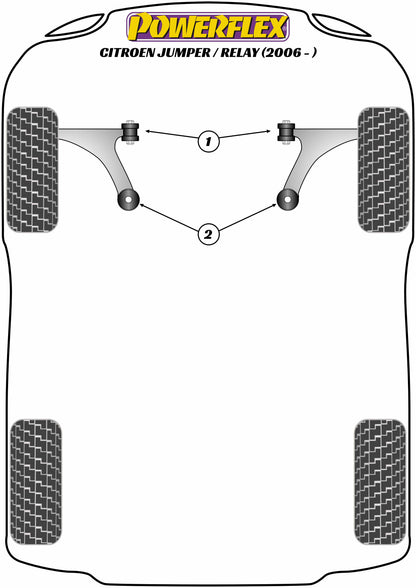 Citroen (EXH015) Exhaust Mount - Cat Section
