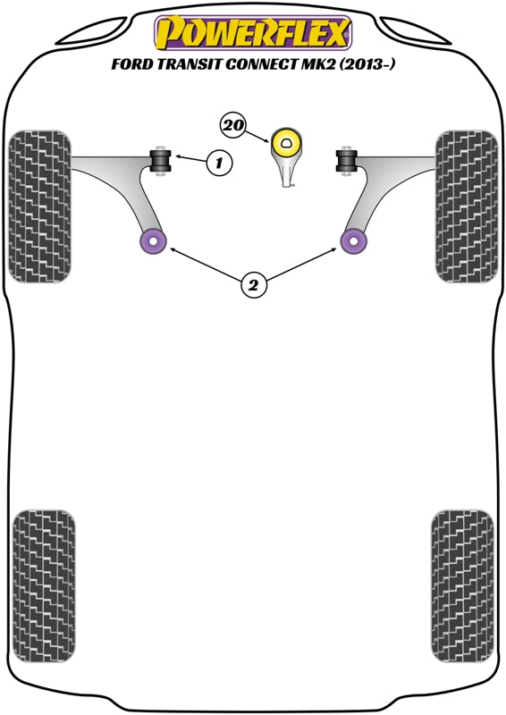 Ford (EXH013) Exhaust Mount