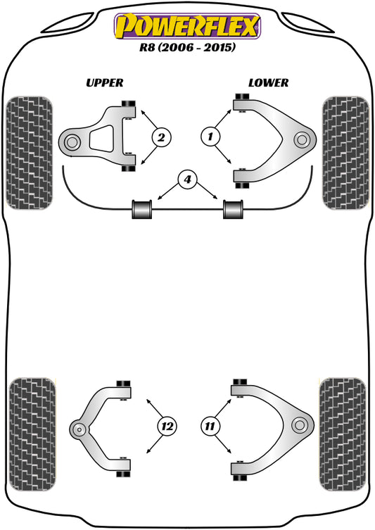 Audi (PF3-1401) Front Lower Wishbone Bush