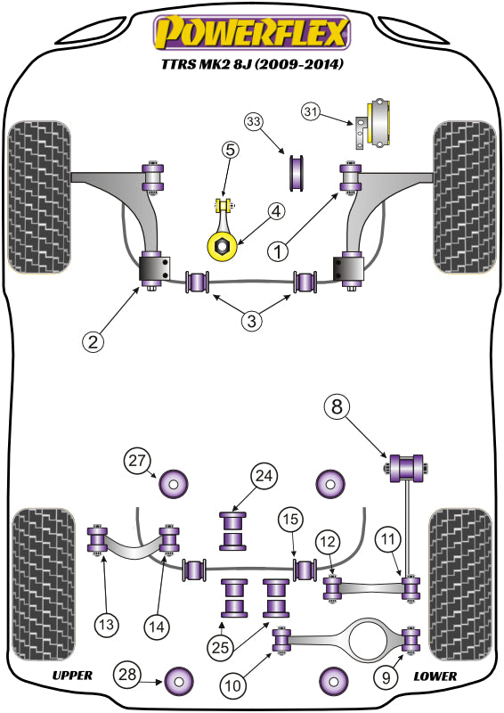 Audi (PF3-1660) Jack Pad Adaptor