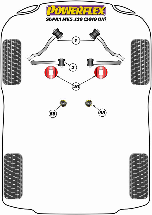 Toyota (EXH032) Universal Exhaust Mount