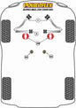 Toyota (PFF5-5452) Engine Mount Insert