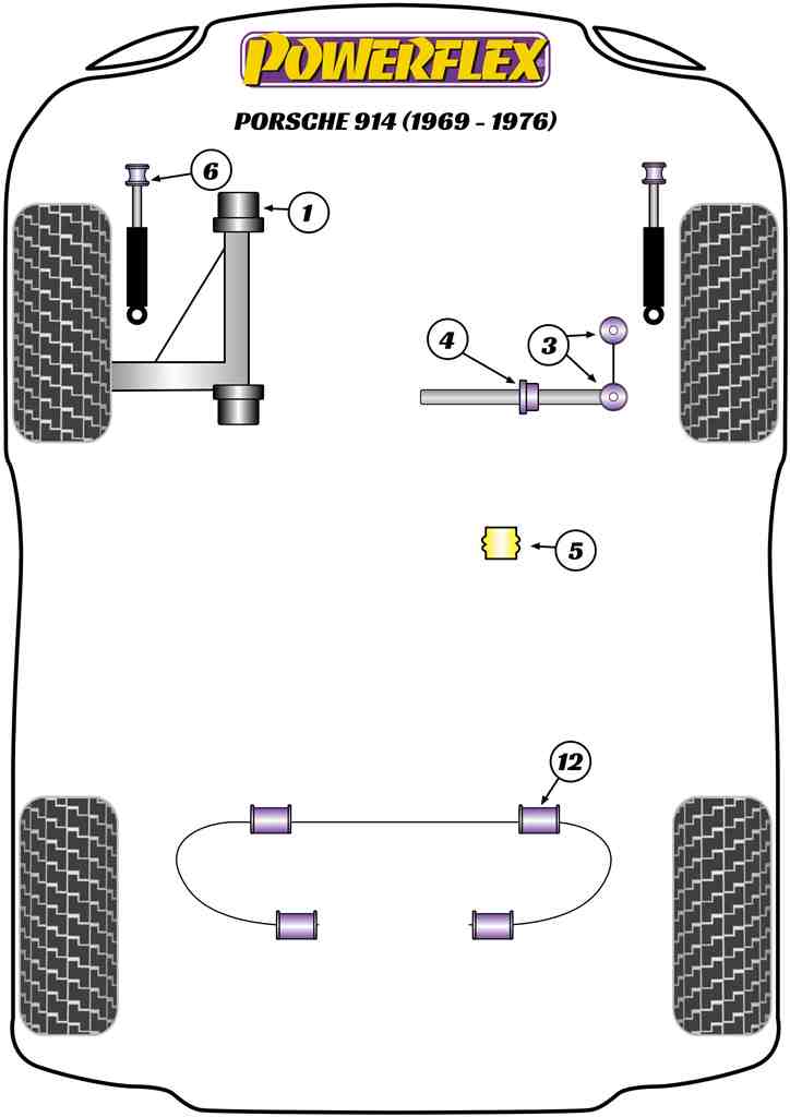 Porsche (PFF57-405H) Steering Column Bearing Support Bush