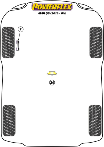 Audi (PF3-1665) Jack Pad Adaptor