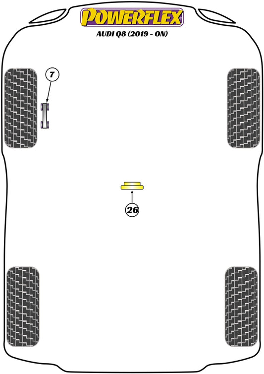 Audi (PF3-1665) Jack Pad Adaptor