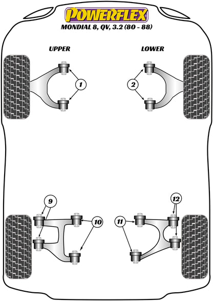 Ferrari (PF17-200) Rear Lower Wishbone Outer Bush